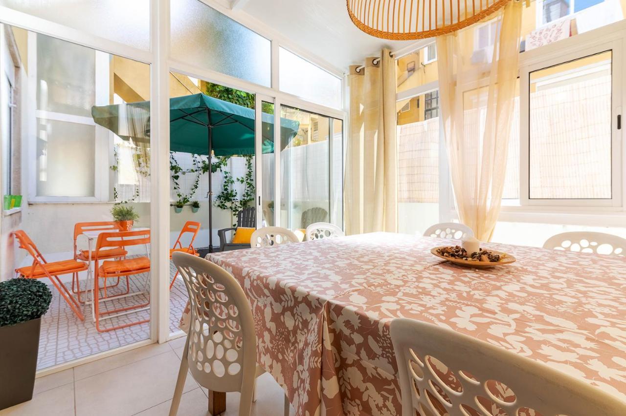Alm- Spacious. Sunny. Patio. Quiet Area. Fast Wifi Lisboa Екстериор снимка