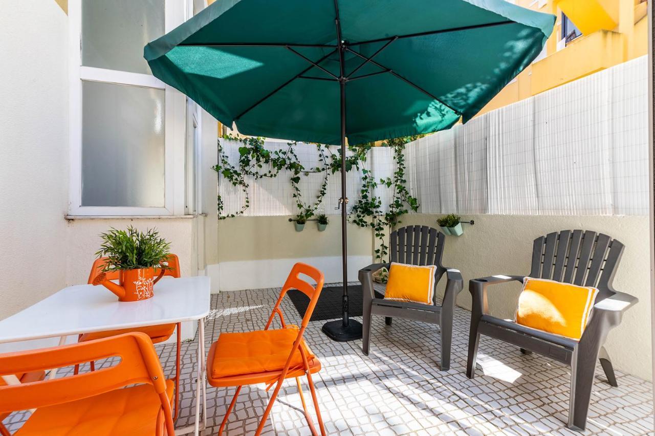 Alm- Spacious. Sunny. Patio. Quiet Area. Fast Wifi Lisboa Екстериор снимка