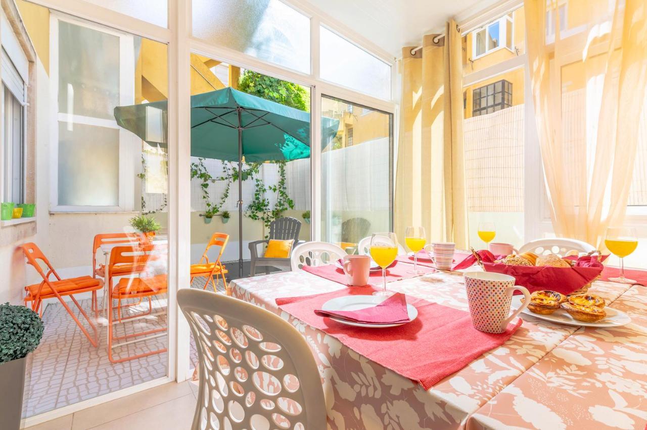 Alm- Spacious. Sunny. Patio. Quiet Area. Fast Wifi Lisboa Екстериор снимка